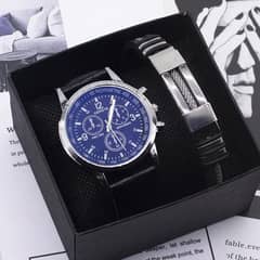 Blue light glass wrist watch men new watches