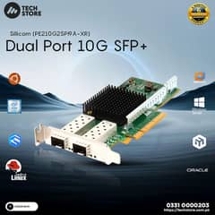 Sillicom Powerful Dual Port SFP 10G LAN Card (Newed)