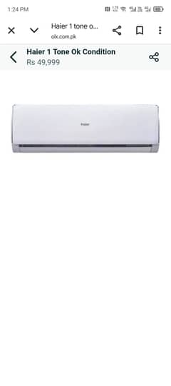 Haier 1 tone
