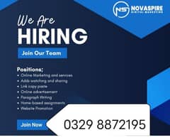 Data Entry Job / Typing Job / Assignment Job / Online Job