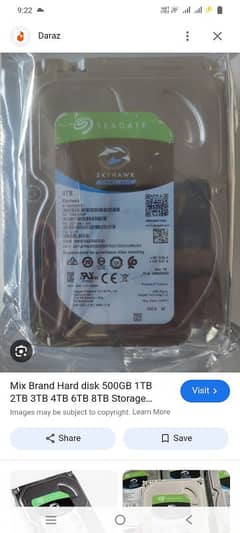 Hard disk 4TB