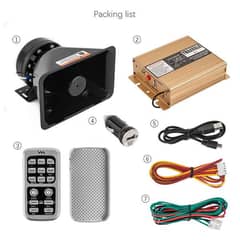 200 Watt Wireless Police Hooter