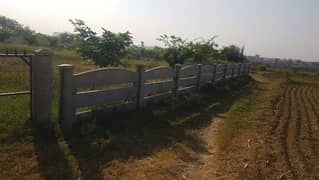 precast boundary wall and roops