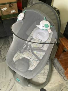 Mastela 3-in-1 Multi-Functional Bassinet - Grey & Blue