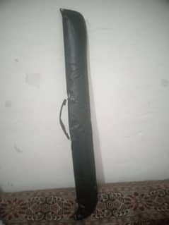 snooker stick with leather bag
