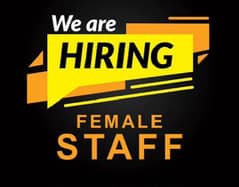 Female Office Staff Required