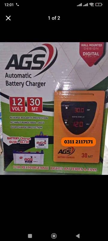 12 Volt Battery Charger 10 20 30 Amps All Charger Automatic 0