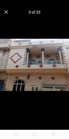 8 Marla completely double story house available in shadbagh area