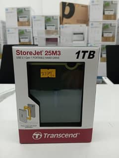 transcend 1tb external HDD