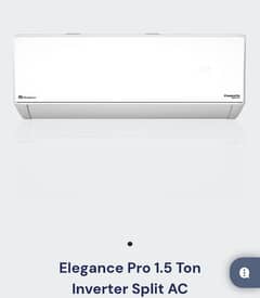 Dawlance Elegance Pro 30 (1.5 Tons) AC for Sale Brand New Box Packed