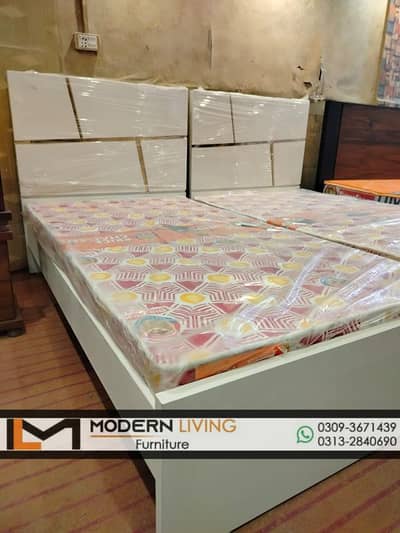 Single 2 beds best quality in your choice colours Classic Design