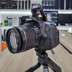 canon 700d with 18mm 55mm kit lens