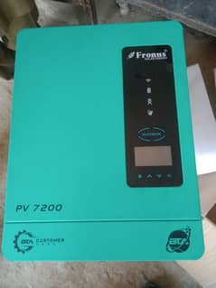 solar inverter fronis platinum 7200 series 6.2kv no fault 100% perfect