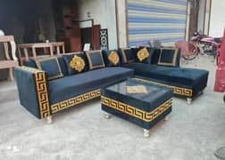 Sofa Set - L Shape Sofa - 7 Seater Sofa Set - Modern Poshish Sofa