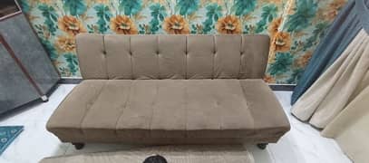 sofa cum bed with chairs