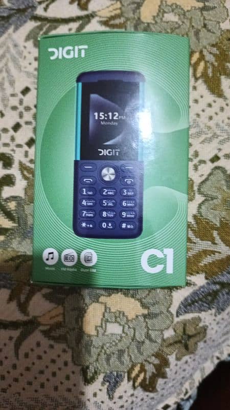 digit c1 keypad mobile phone urgent sale just box open 2