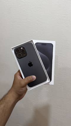 IPhone 15 Pro Max 256GB 100% BH WATERPACK PTA APPROVED