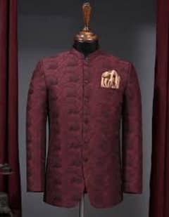 Sherwani Style Coat – Perfect for Weddings & Events