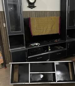 Tv trolley and tv stand full set