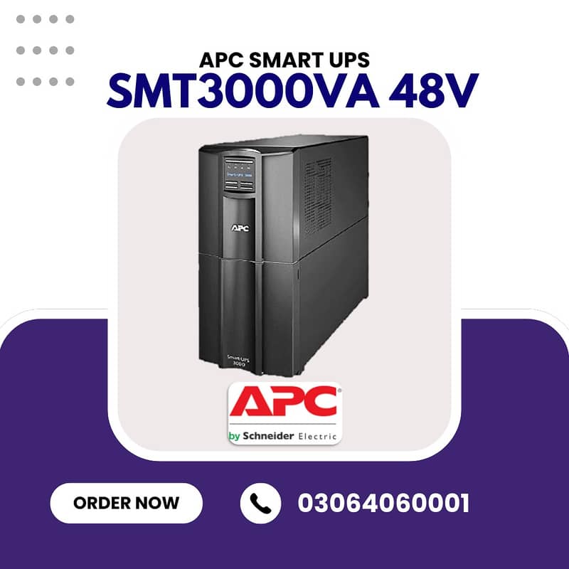 APC UPS 3KVA XL 2700WATT/APC Smart UPS 3000VA XL/5KVA/10KVA/20KVA 6