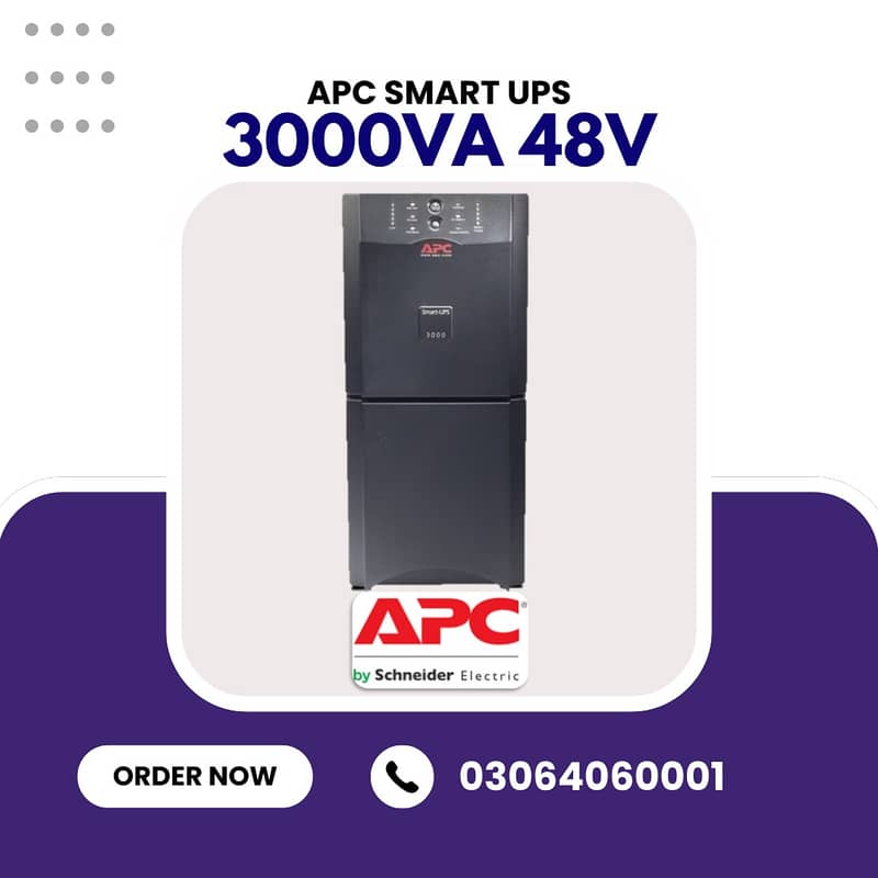 APC UPS 3KVA XL 2700WATT/APC Smart UPS 3000VA XL/5KVA/10KVA/20KVA 11