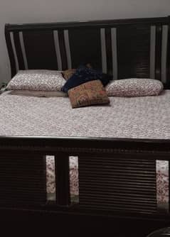 Solid Wooden Bed