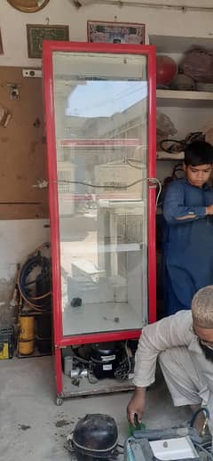 urgent sale cococola frige compresr not working