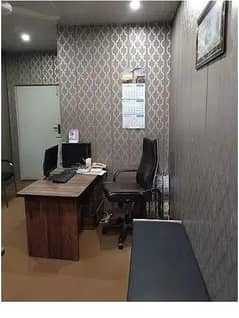Fully Furnished Office Area 350 Square Feet Office Available For Rent Real Pictures In Gulberg 3 Lahore