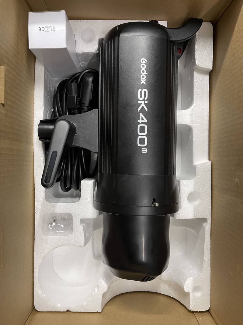 Godox SK400II Studio Strobe – Like New (Used Only Once) 1
