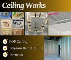 Ceiling work for home