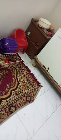 Haier deep fridge and freezer