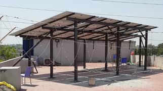 Solar Uplift Structure - Heavy Duty - MS - Garder & C Channel
