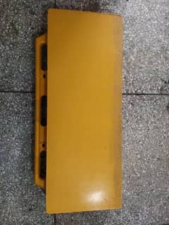 used concord folding table solid material