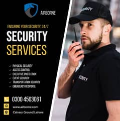 We are Providing Security Services All Pakistan