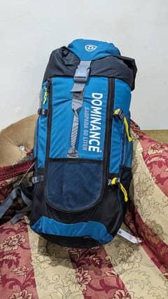 Hiking and dominance camping bag 60 ltr with accessories