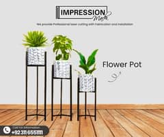 Metal Plant Pot | planter | Customize Flower Pot | Flower Pot | Gamla