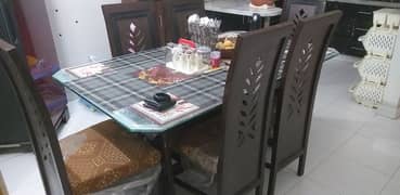 6 seater dining table