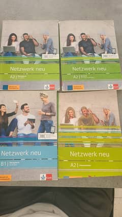 Netzwerk Neu German Language Book Set 4x perfect condition