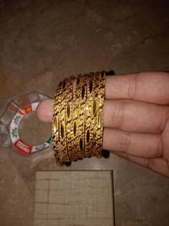 artificial gold bangles