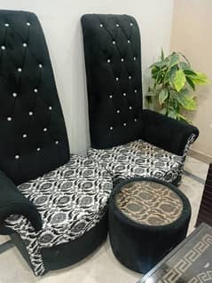 2 crown chair۔ neat & clean