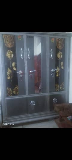 Iron safe almari is in almost new condition.