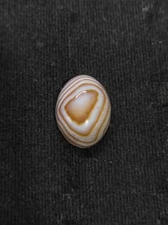 Natural Sulemani Aqeeq Banded Agate Stone