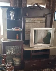 TV Rack with showcase