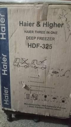 haier deep freezer HDF-325
