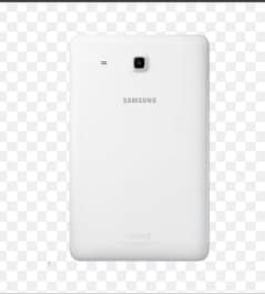 Samsung Galaxy tab e white big screen with free transparent cover