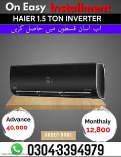 HAIER 1.5 TON INVERTER on Easy Installment
