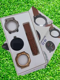 SK22 2 in 1 Smart Watch With Bluetooth Calling