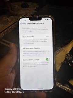 I phone 13 pro max 128gb blue color