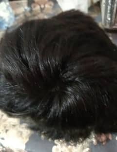 hair patch with clamp