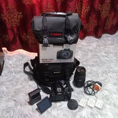 Canon Dslr 700d with box and All Accessories with extra Accessories